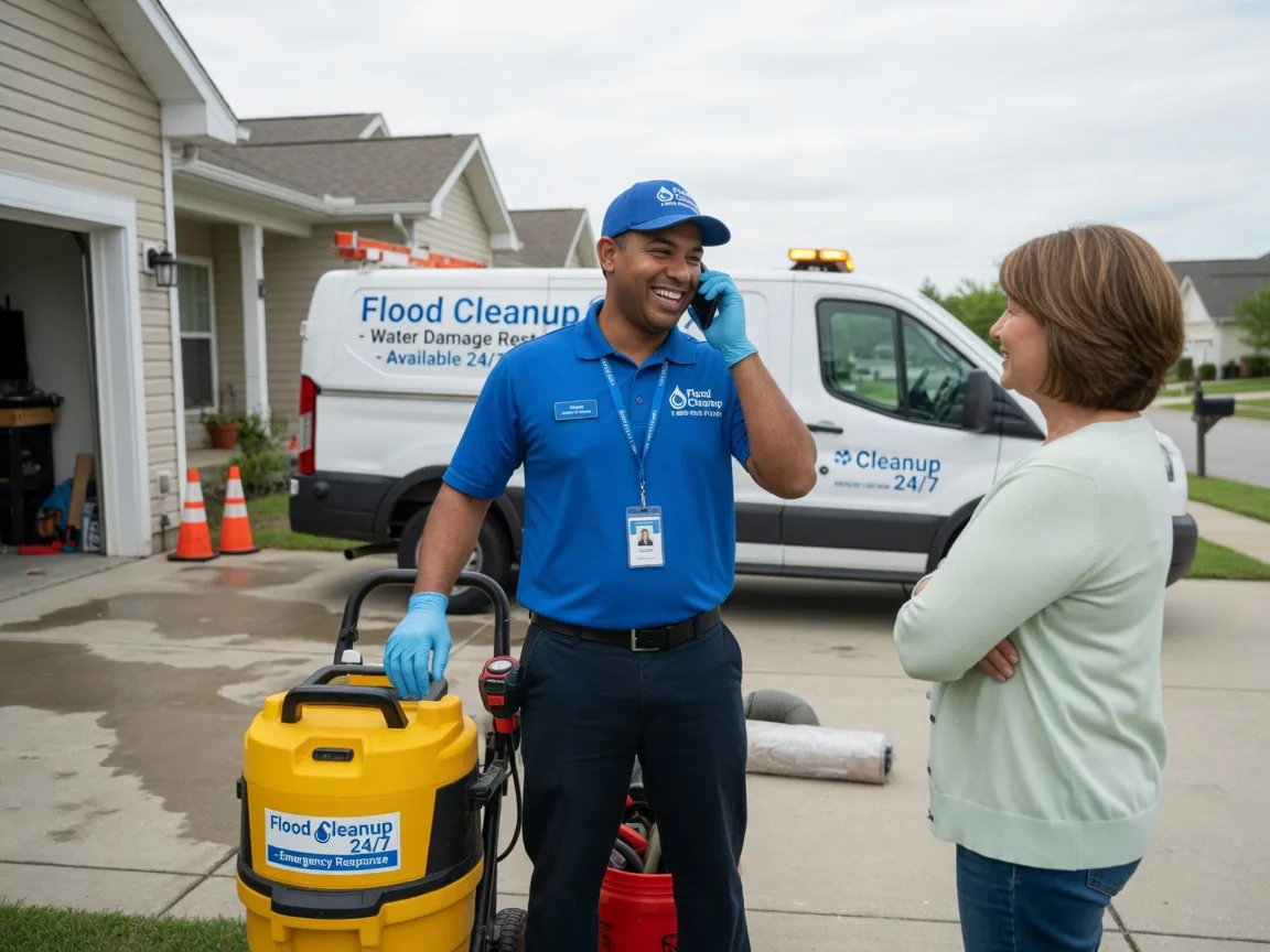 Flood Cleanup Fountain City, IN FAQs