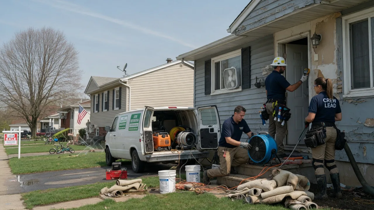 Flood Cleanup in Fountain City, IN near me