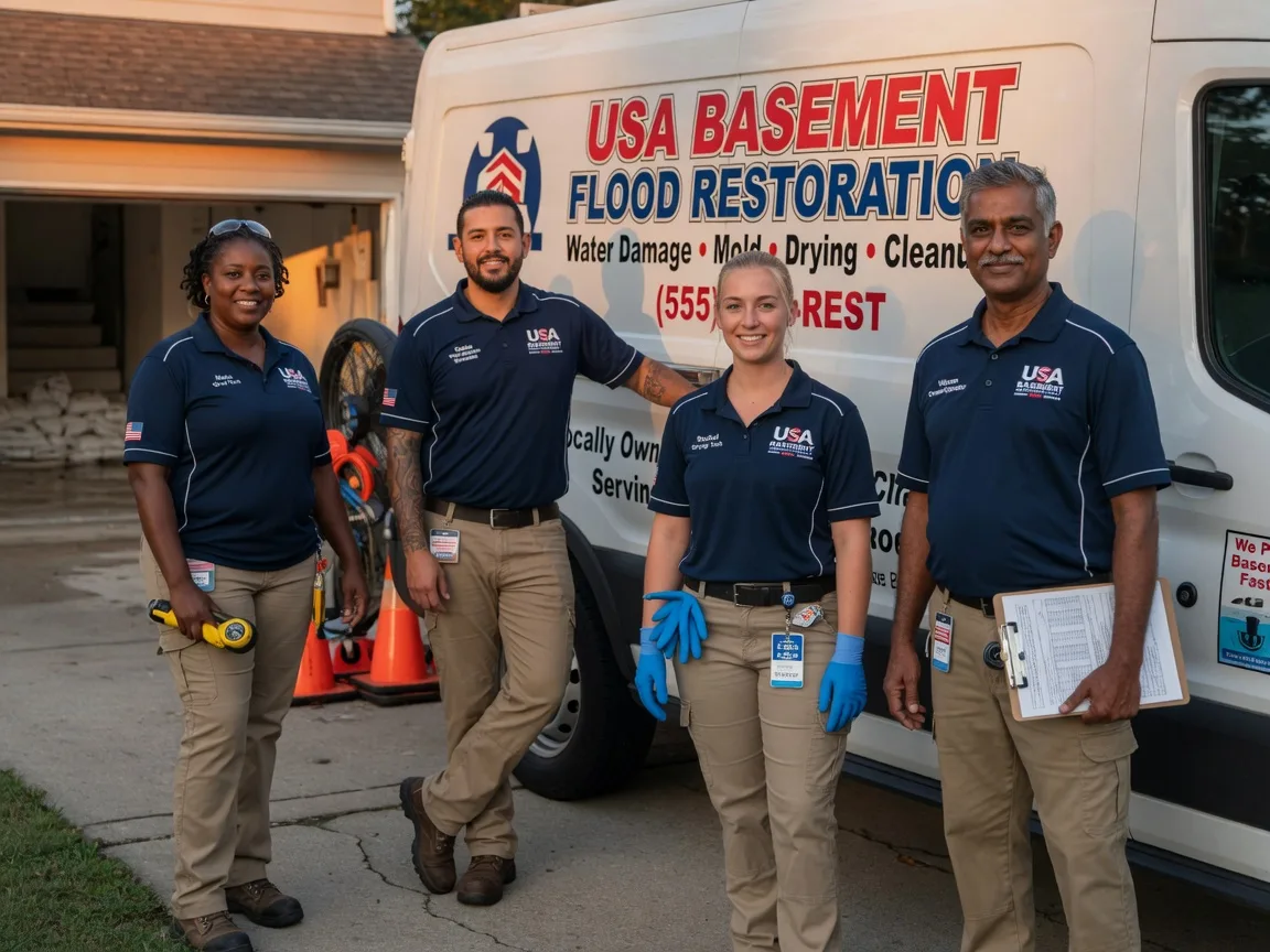 Basement Flood Cleanup company in Fountain City, IN
